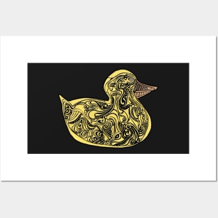 Rubber Ducky Doodle Posters and Art